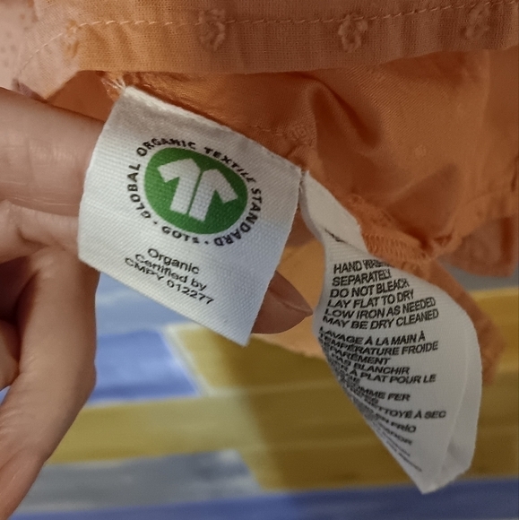 Cleobella Phoenix Blouse Coral Large NWT - Picture 10 of 11